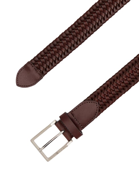 OLIVER Leather belt coffee beans - Belts