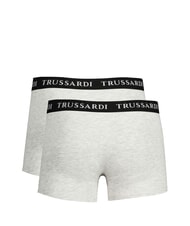 TRUSSARDI BRANDED ELASTIC Two pairs of boxers grey melange - Men's briefs - 2