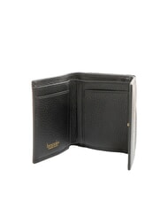 BRACCIALINI BASIC Compact leather wallet black - Women’s Wallets - 2
