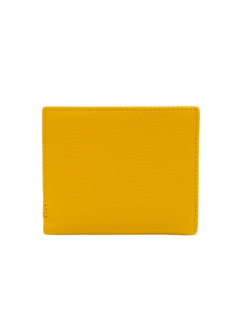 BASIC Compact leather wallet yellow - Women&rsquo;s Wallets