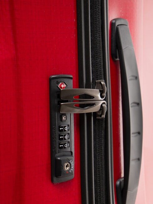 Trolley COSMOLITE line, extra-large, ultralight size brightpink - Rigid Trolley Cases