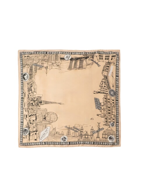 WORLD Scarf with all-over print multi - Scarves