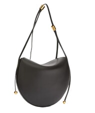 FURLA MOONSTONE  Shoulder bag, leather Black - Women’s Bags - 3