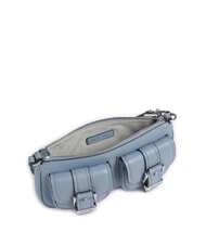 MICHAEL KORS ZOEY Mini shoulder bag, in leather chambray - Women’s Bags - 3