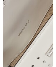 MICHAEL KORS LUDLOW Mini shoulder bag, in leather optical white - Women’s Bags - 3