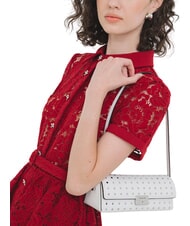 MICHAEL KORS LUDLOW Mini shoulder bag, in leather optical white - Women’s Bags - 4