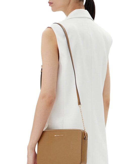 JET SET TRAVEL Shoulder mini bag, in leather husk - Women’s Bags