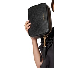 MICHAEL KORS JET SET Mini shoulder bag, in leather black - Women’s Bags - 4