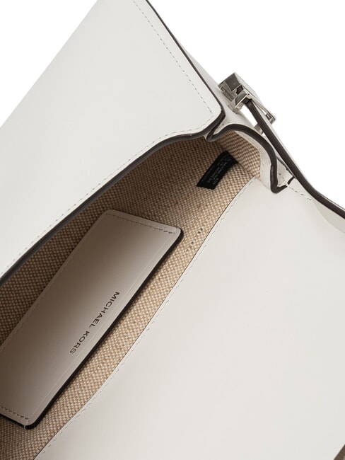 LUDLOW Leather bag optical white - Women’s Bags