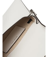 MICHAEL KORS LUDLOW Leather bag optical white - Women’s Bags - 3