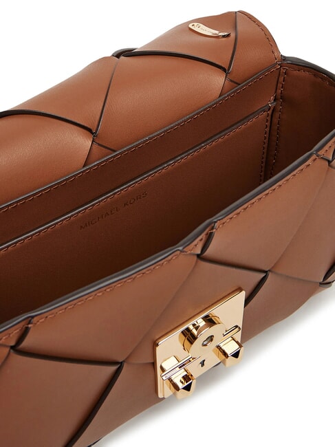 TRIBECA Mini shoulder bag, in leather luggage - Women’s Bags