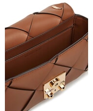 MICHAEL KORS TRIBECA Mini shoulder bag, in leather luggage - Women’s Bags - 4