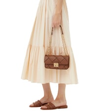 MICHAEL KORS TRIBECA Mini shoulder bag, in leather luggage - Women’s Bags - 5