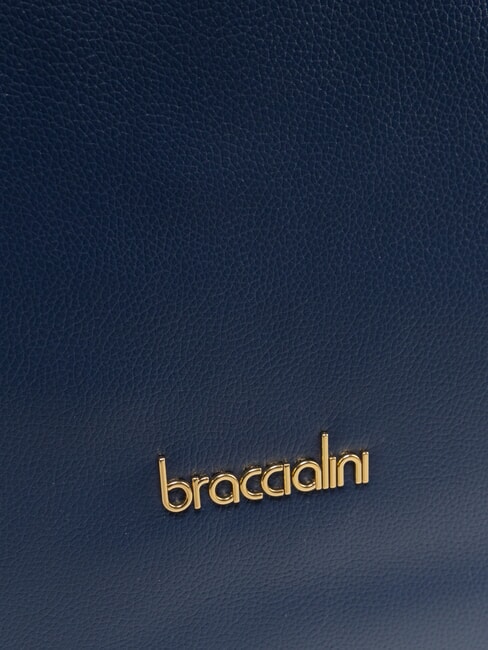 GRETA Leather shoulder bag blue - Women’s Bags