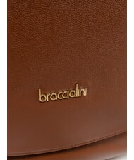 BRACCIALINI GRETA Leather bag with shoulder strap brown - Women’s Bags - 3