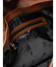 BRACCIALINI GRETA Leather bag with shoulder strap brown - Women’s Bags - 5