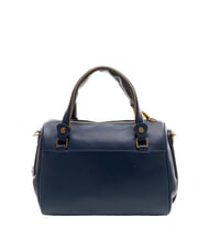 BRACCIALINI GRETA Leather satchel bag with shoulder strap blue - Women’s Bags - 4