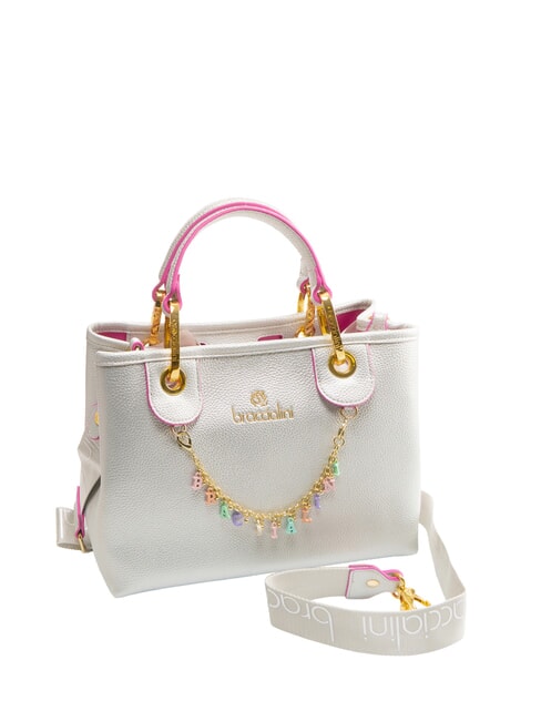 BETH Medium bag with removable pouch silver - Women’s Bags