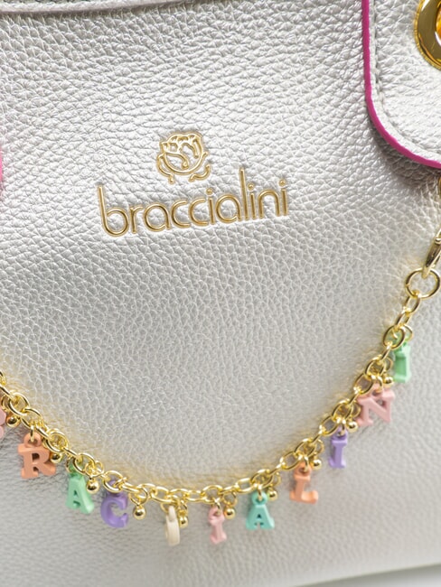 BETH Medium bag with removable pouch silver - Women’s Bags