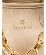 BRACCIALINI BETH Medium handbag with clutch beige - Women’s Bags - 2