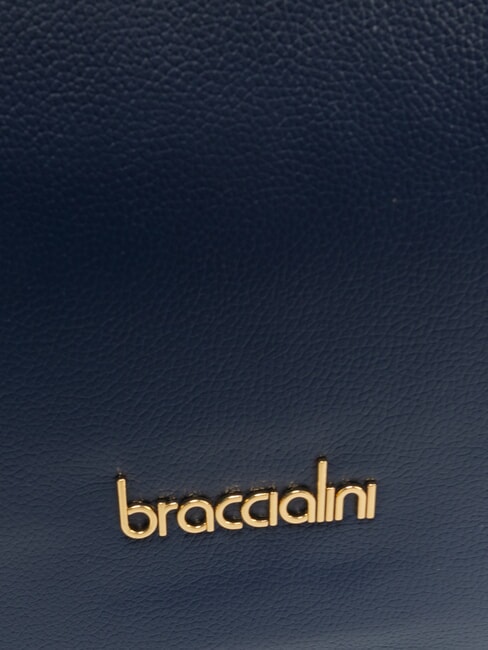 GRETA Leather shoulder bag blue - Women’s Bags