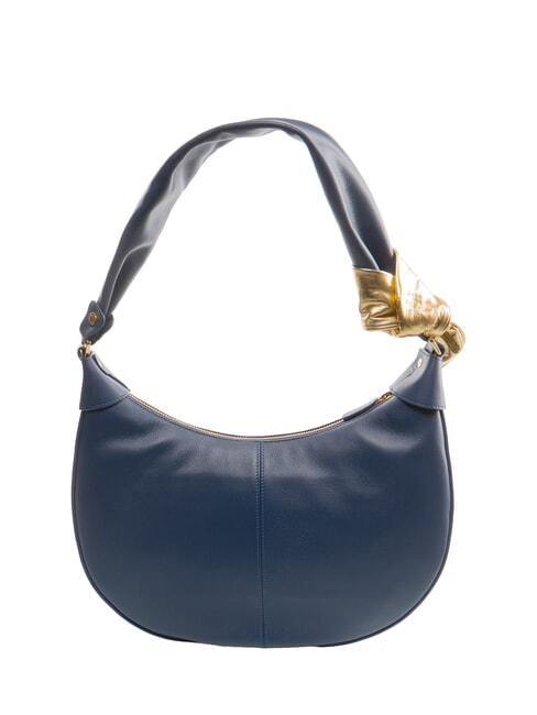 GRETA Leather shoulder bag blue - Women’s Bags