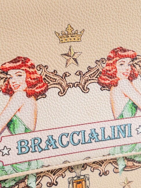 BRITNEY Shoulder bag with flap beige - Women’s Bags