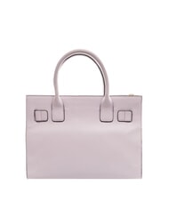 BRACCIALINI HELLEN Leather handbag with shoulder strap lilac - Women’s Bags - 4