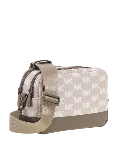 BRYANT Shoulder bag with shiny insert and logo birch - Women’s Bags