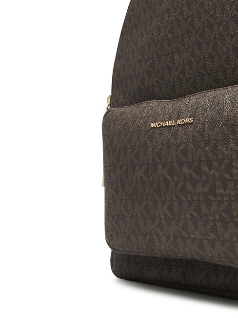 TANNER Backpack with all-over logo print brn/acorn - Women’s Bags