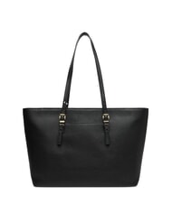 MICHAEL KORS QUINN Leather shopping bag black - Women’s Bags - 4