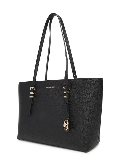 QUINN Medium leather shopping bag black - Women’s Bags