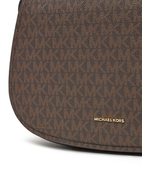 LYDIA Shoulder bag with flap brn/acorn - Women’s Bags