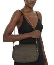 MICHAEL KORS LYDIA Shoulder bag with flap brn/acorn - Women’s Bags - 5