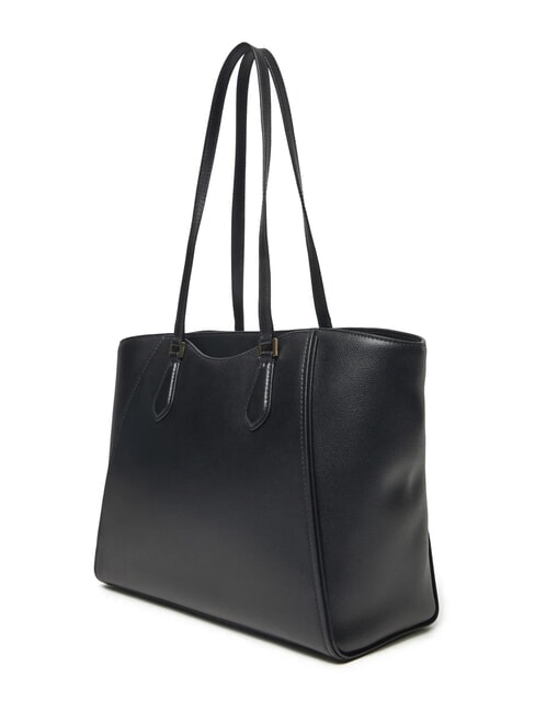TARYN Leather shoulder shopping bag black - Women’s Bags
