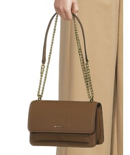 MICHAEL KORS CLAIRE Leather shoulder bag, cross-body bag luggage - Women’s Bags - 7