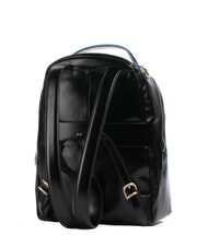 PIQUADRO BLUE SQUARE Leather backpack Black - Women’s Bags - 3