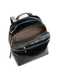 PIQUADRO BLUE SQUARE Leather backpack Black - Women’s Bags - 5