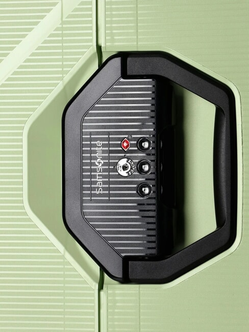 MAGNUM ECO Large trolley 81/30 pistachio green - Rigid Trolley Cases