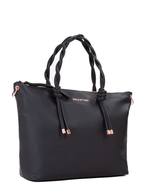 SCARLETT RE Shoulder bag with braided handles black - Women’s Bags