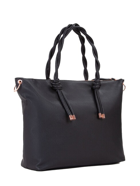 SCARLETT RE Shoulder bag with braided handles black - Women’s Bags