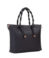 MARIO VALENTINO SCARLETT RE Shoulder bag with braided handles black - Women’s Bags - 3