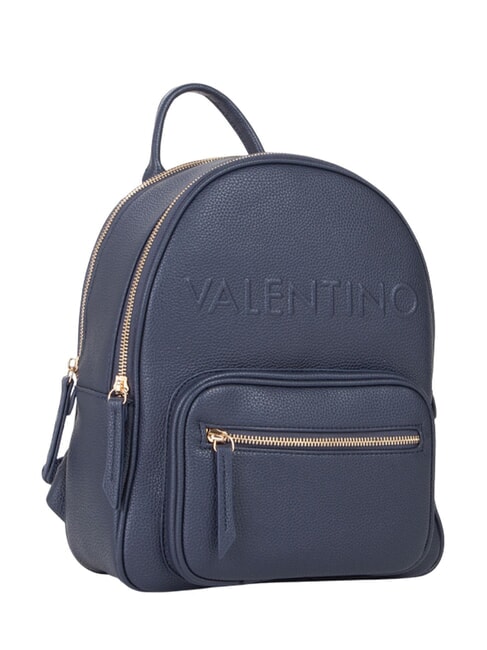 RISED RE Round backpack with pocket blue - Women’s Bags