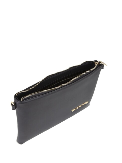 JASMIN Flat clutch bag with shoulder strap black - Women’s Bags