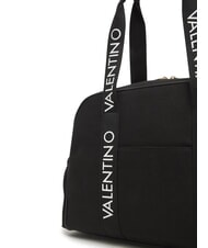 MARIO VALENTINO CANDLE Canvas satchel bag with shoulder strap black - Women’s Bags - 3
