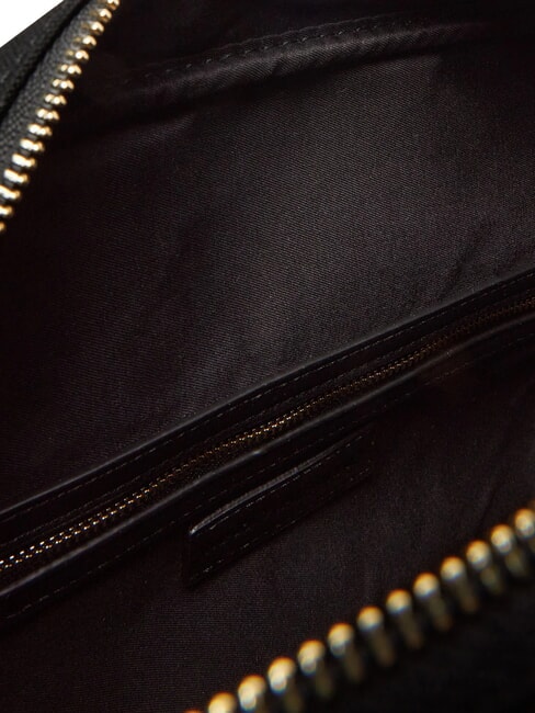 CANDLE Canvas satchel bag with shoulder strap black - Women’s Bags