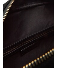 MARIO VALENTINO CANDLE Canvas satchel bag with shoulder strap black - Women’s Bags - 5