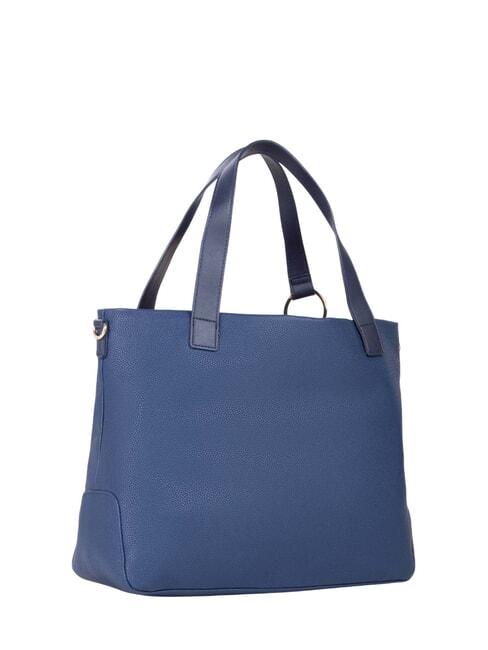 PEONIES RE Shoulder shopping bag with shoulder strap blue - Women’s Bags