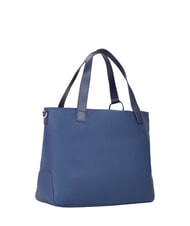 MARIO VALENTINO PEONIES RE Shoulder shopping bag with shoulder strap blue - Women’s Bags - 3