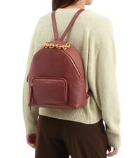 COCCINELLE FENIX Medium leather backpack brandy - Women’s Bags - 5
